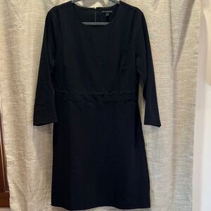 Banana Republic Classic Black Long Sleeve Dress